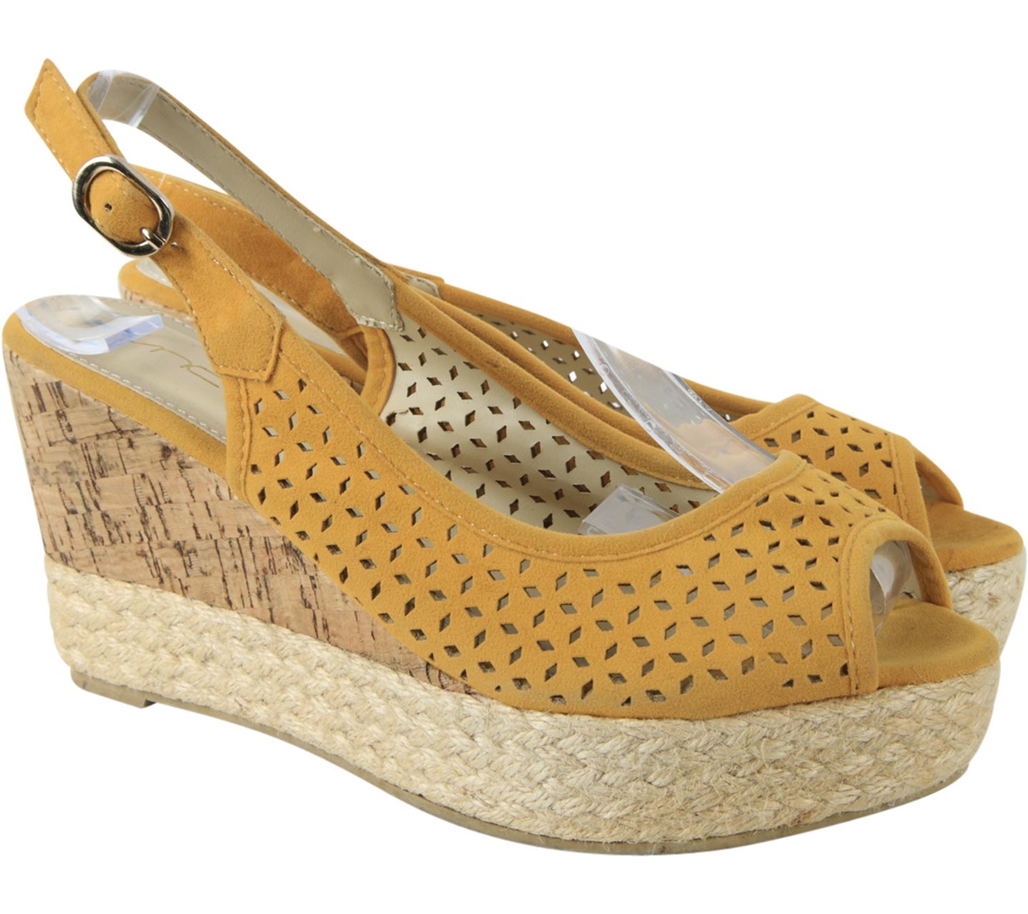 VNC Yellow Platform Wedges