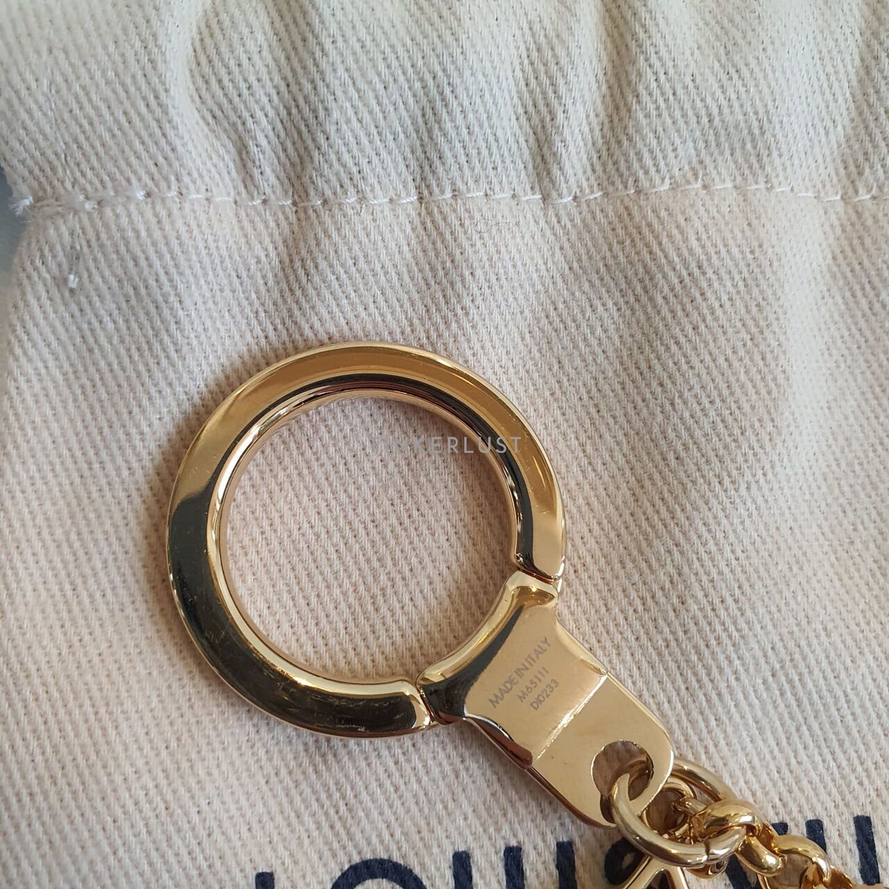 Louis Vuitton Fleur De Monogram Charm Keychain