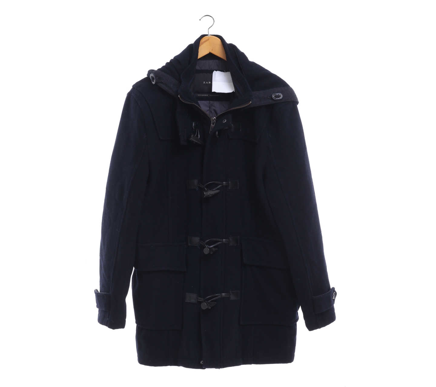 Zara black coat