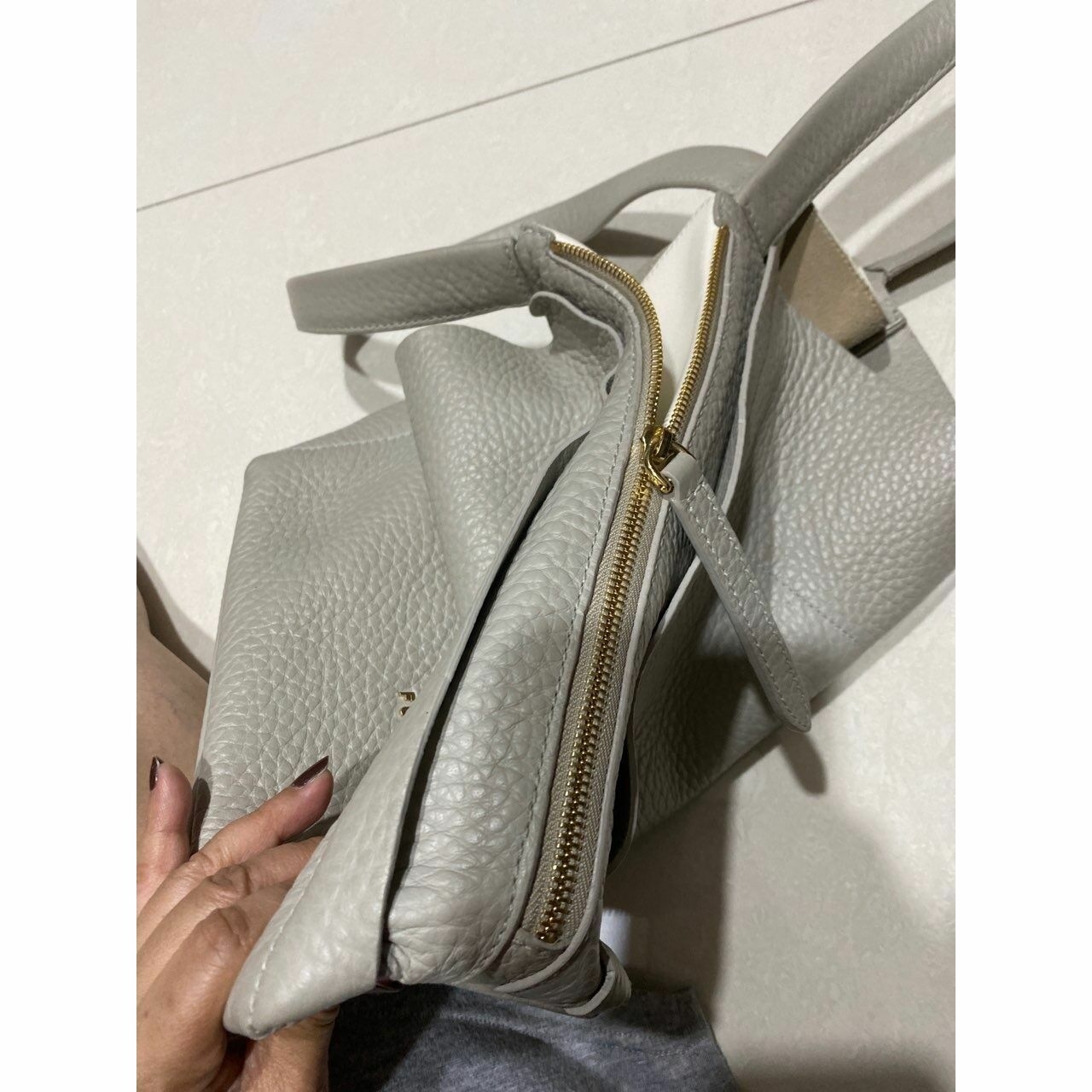 Furla Grey 2Way Handbag