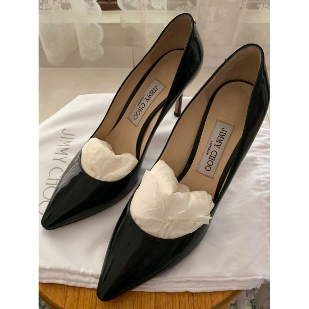 Jimmy Choo Romy 85 Heels Pumps Black