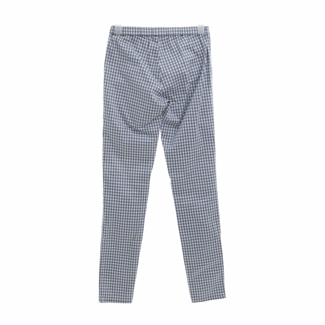 UNIQLO Blue Long Plaid Pants