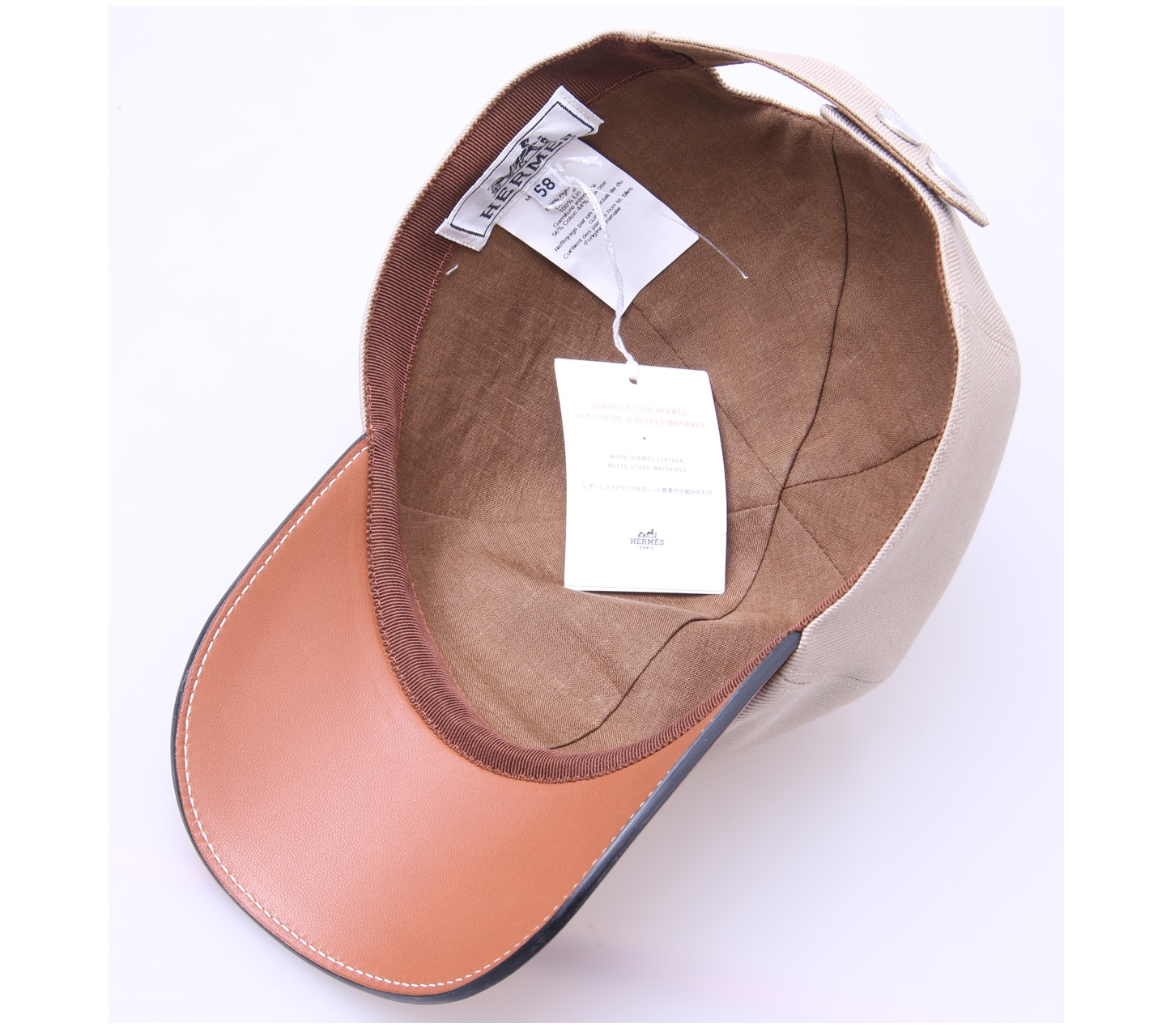 Hermes Brown Hats