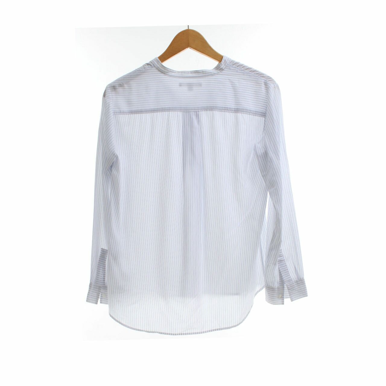 UNIQLO White Striped Blouse