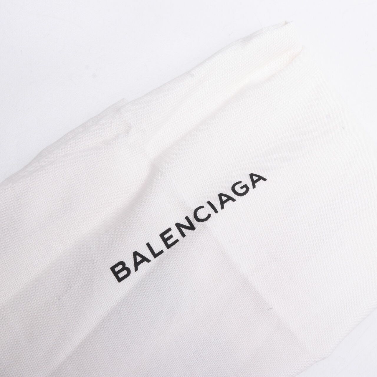 Balenciaga Grid Clip Pouch Leather