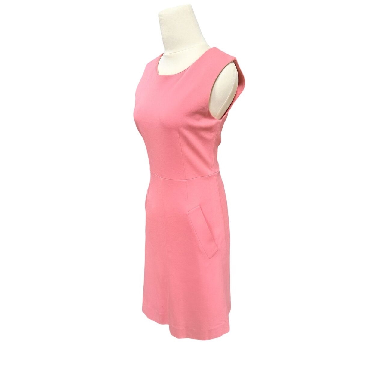 Diane Von Furstenberg Pink Sleeveless Mini Dress