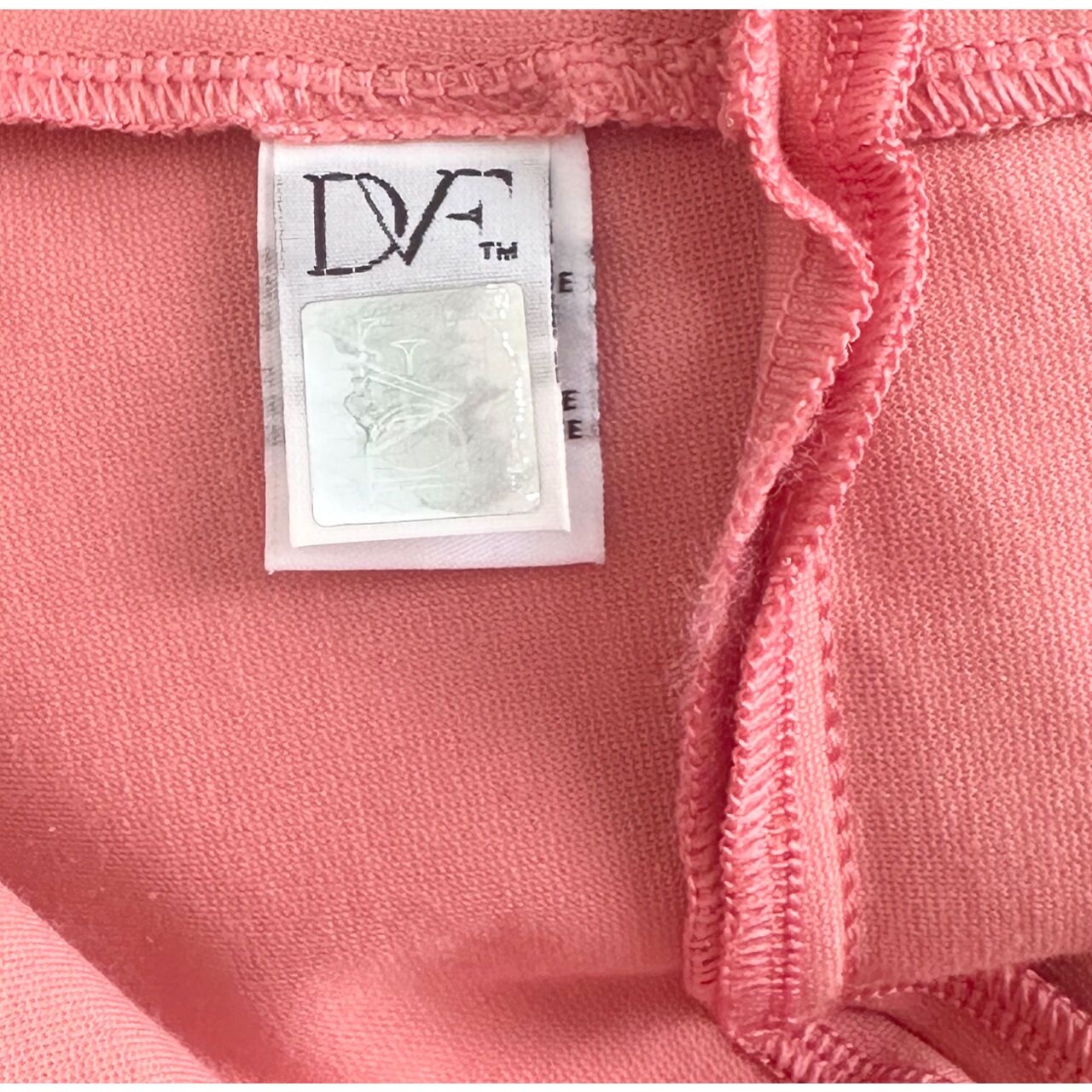 Diane Von Furstenberg Pink Sleeveless Mini Dress