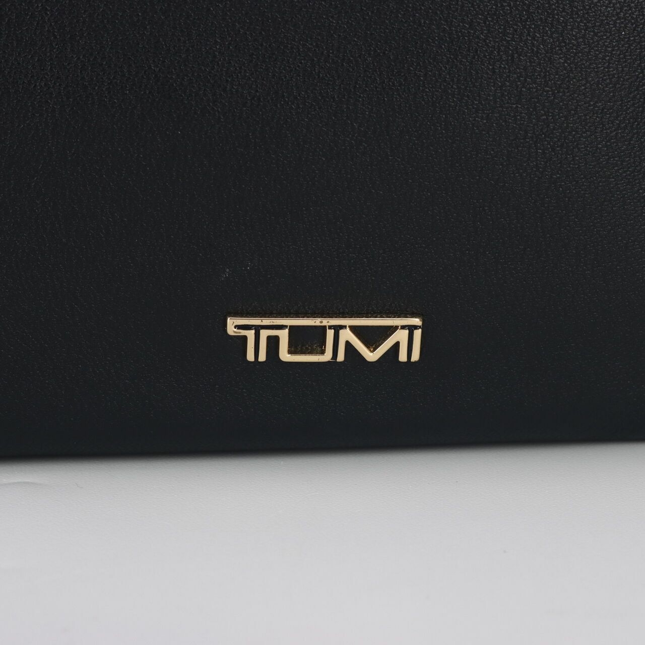 Tumi Marcie Black Leather Crossbody Bag