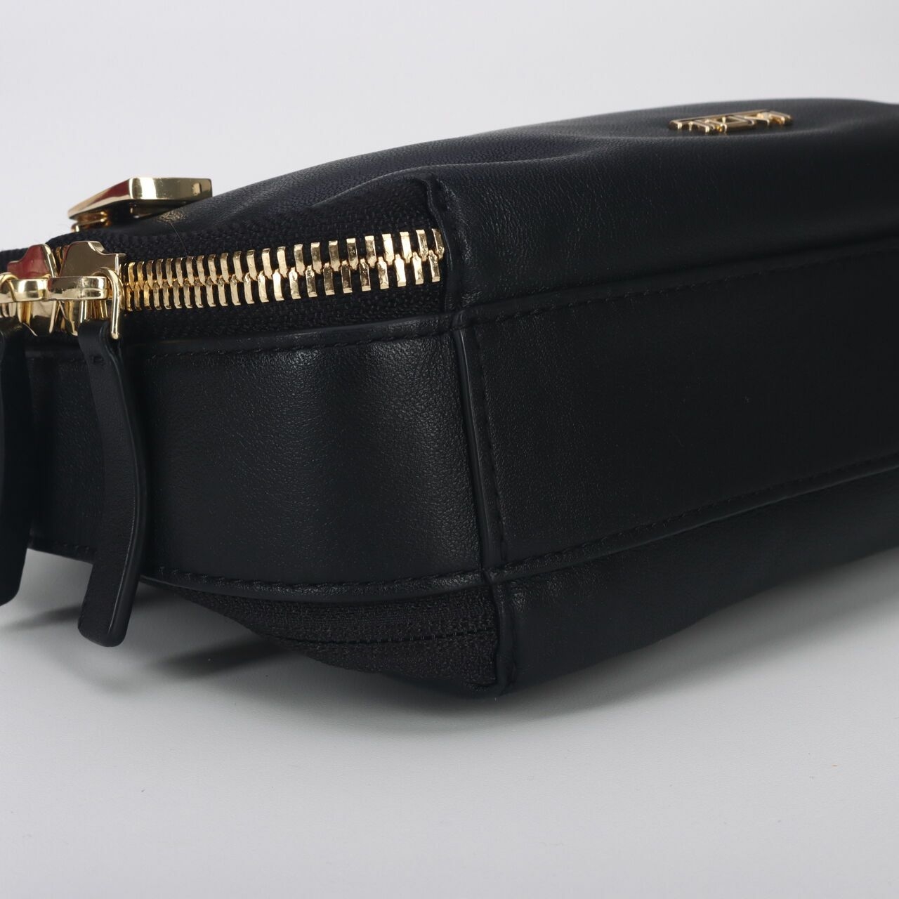 Tumi Marcie Black Leather Crossbody Bag