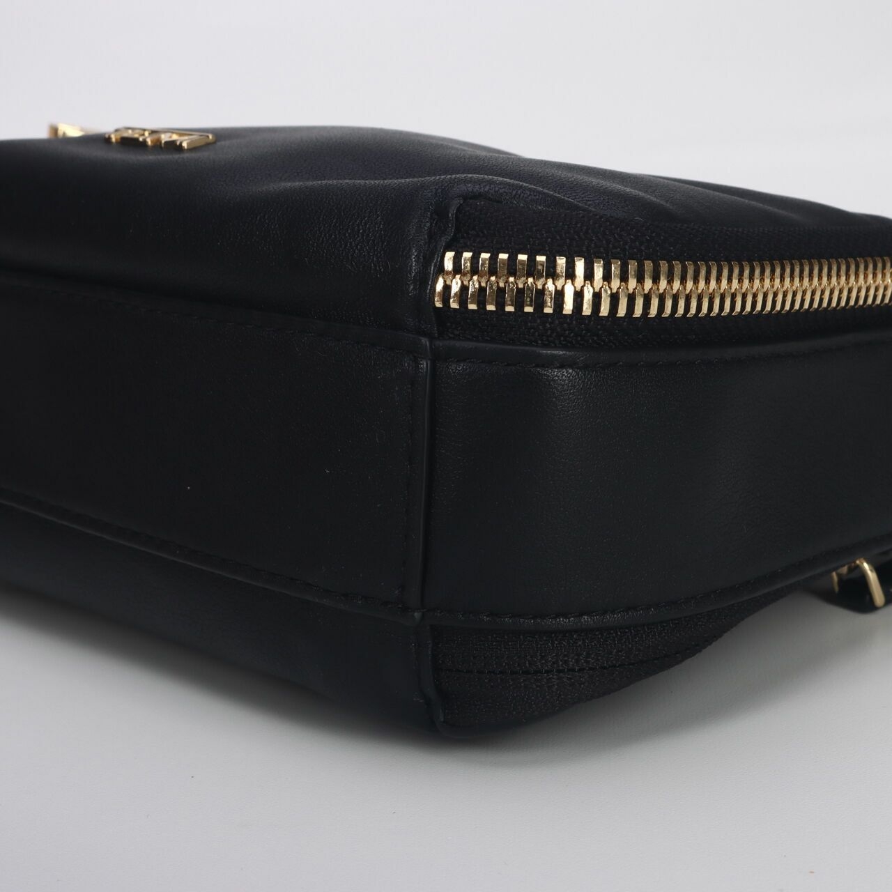 Tumi Marcie Black Leather Crossbody Bag