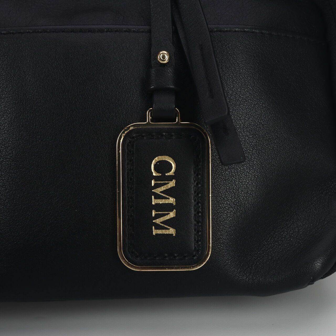 Tumi Marcie Black Leather Crossbody Bag