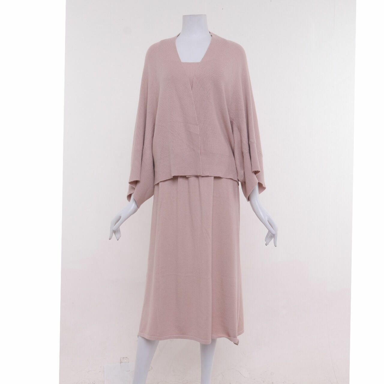 Yuan Pink Midi Dress