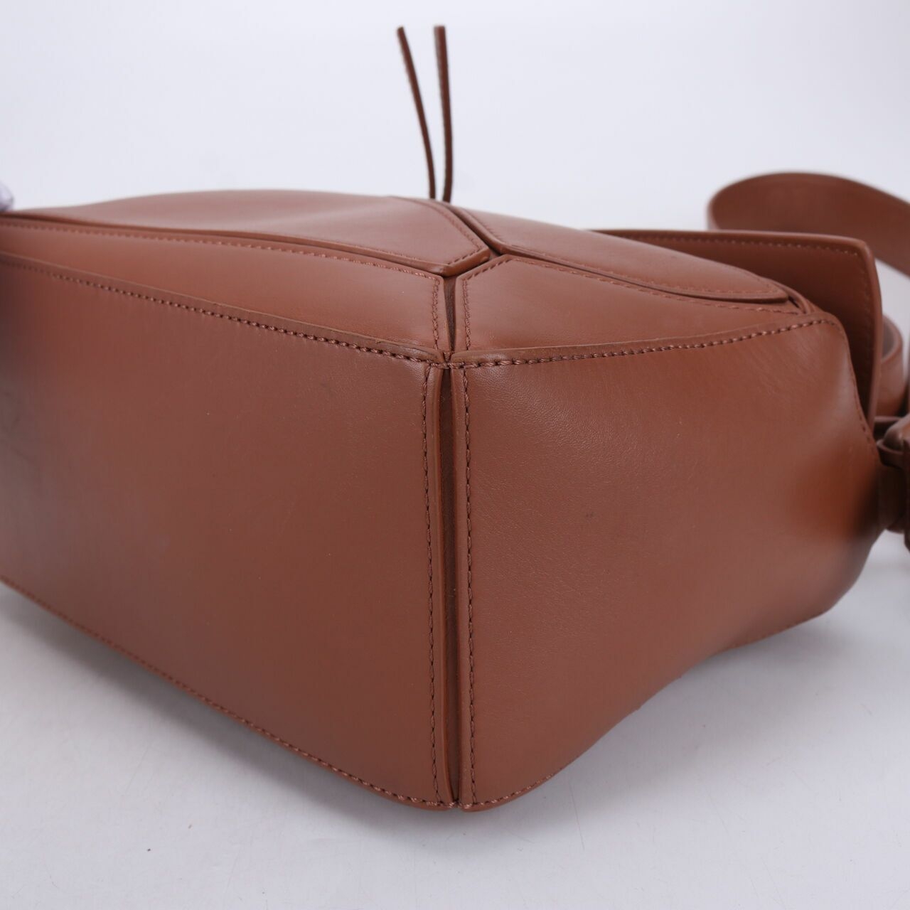 Loewe Puzzle Small Leather Tan Sling Bag