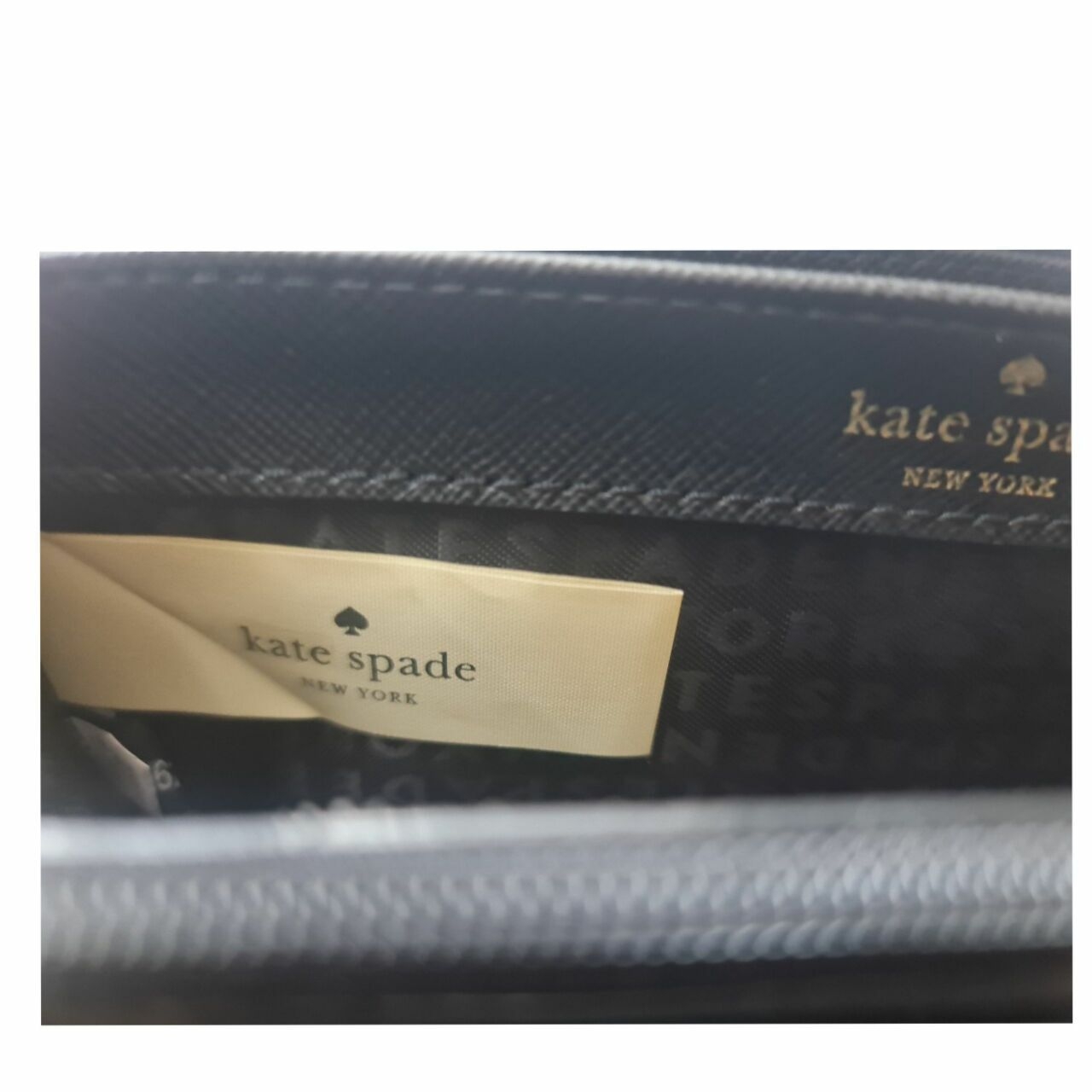 Kate Spade New York Black Long Wallet