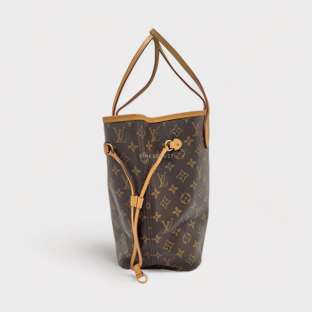 Louis Vuitton Neverfull MM Mono Pivoine 2020 Tote Bag