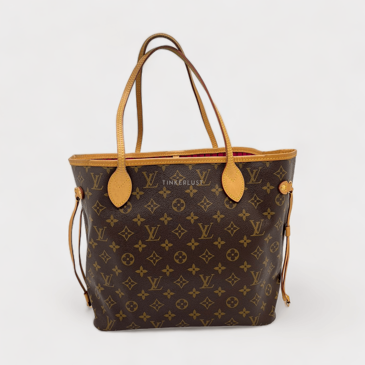 Louis Vuitton Neverfull MM Mono Pivoine 2020 Tote Bag