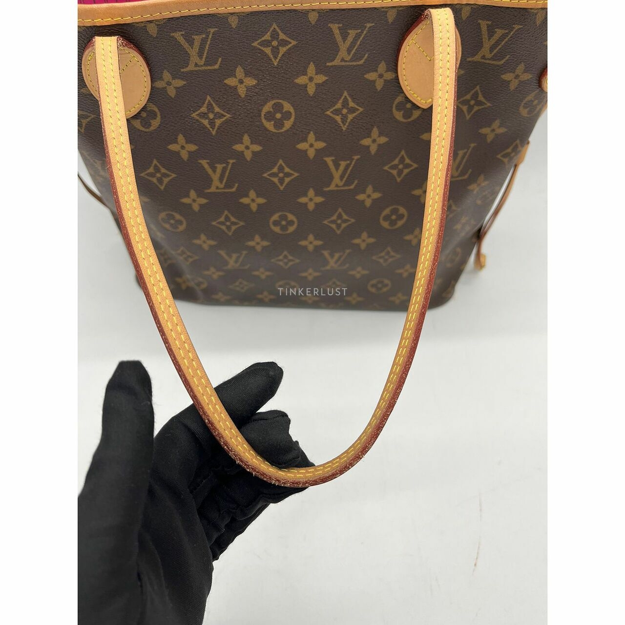 Louis Vuitton Neverfull MM Mono Pivoine 2020 Tote Bag