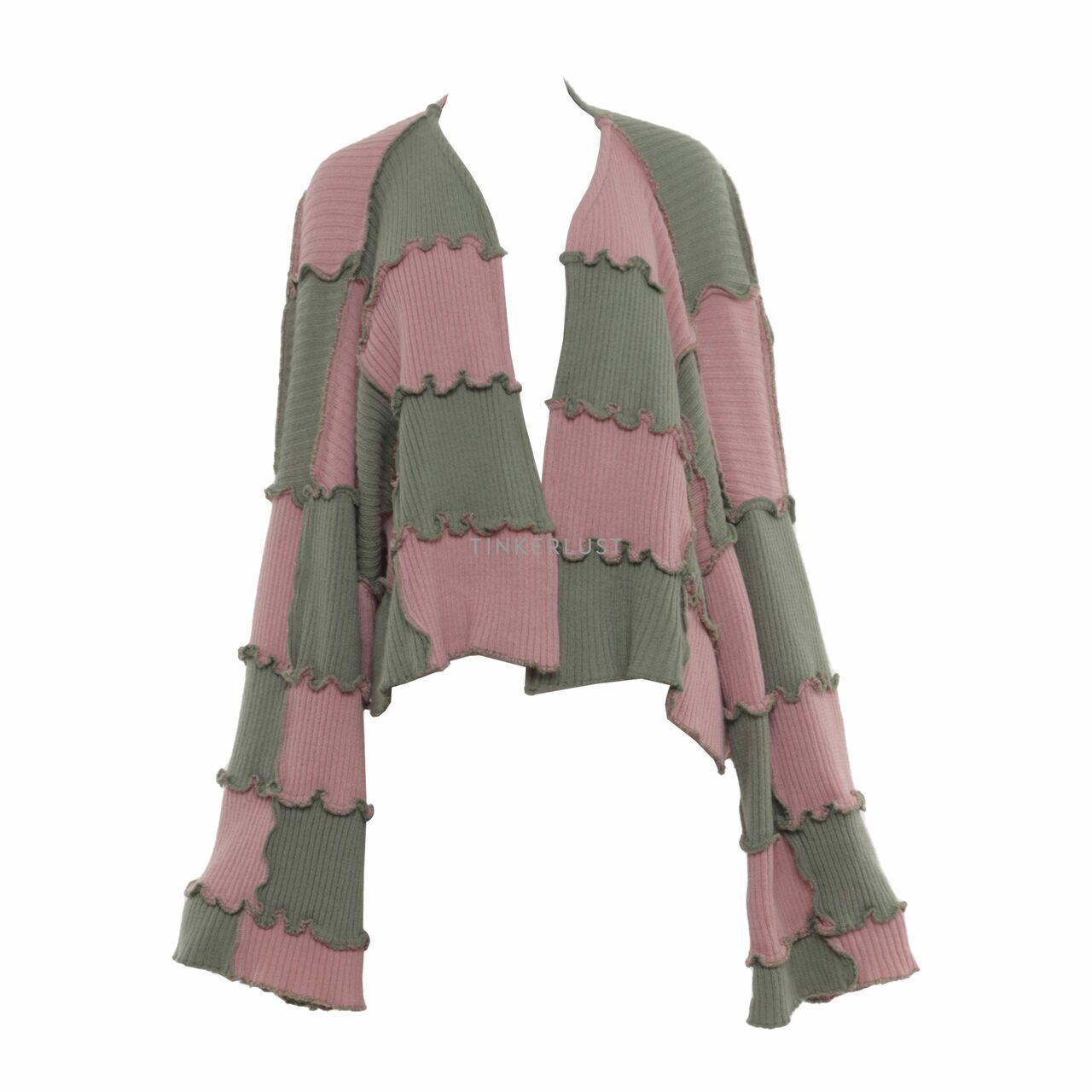 Private Collection Green & Pink Cardigan