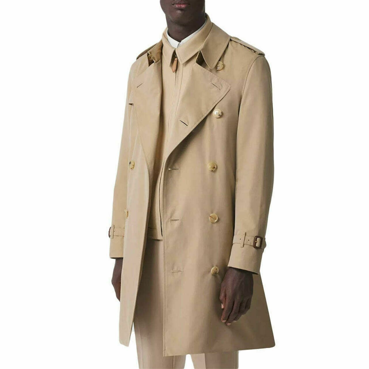 Burberry The Mid-length Chelsea Heritage Trench Coat Honey