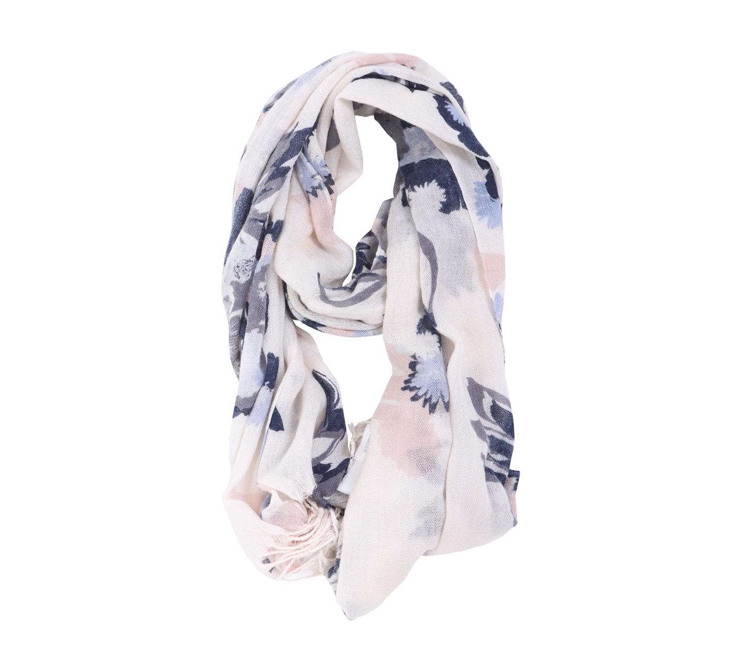 H&M Multi Colour Floral Knit Scarf