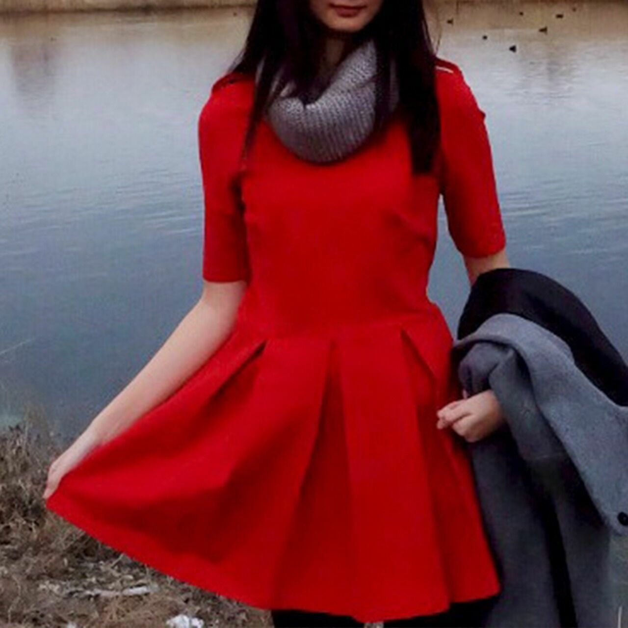 Zara Red Dress