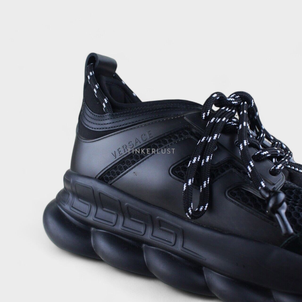 Versace Black Trigreca Sneakers