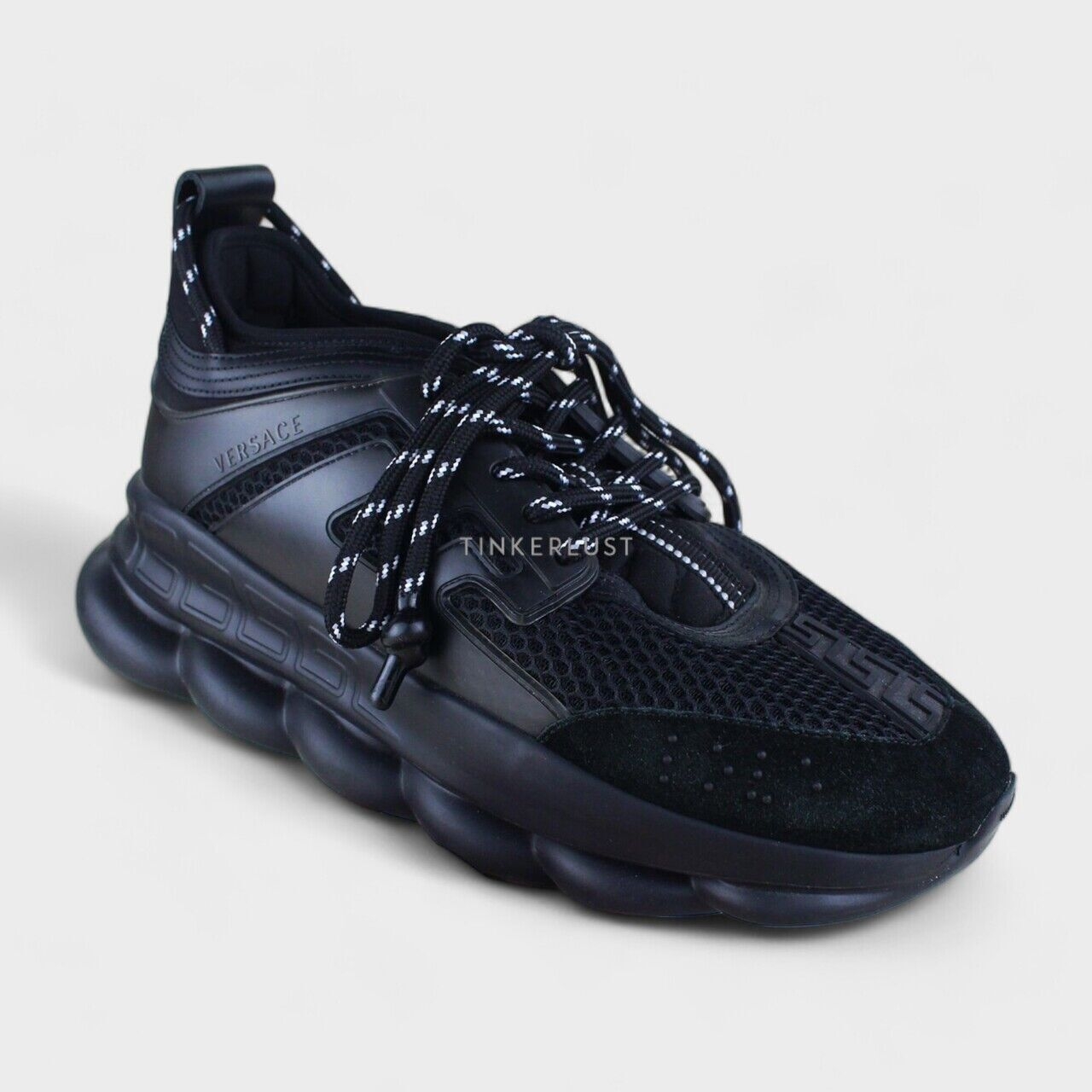 Versace Black Trigreca Sneakers