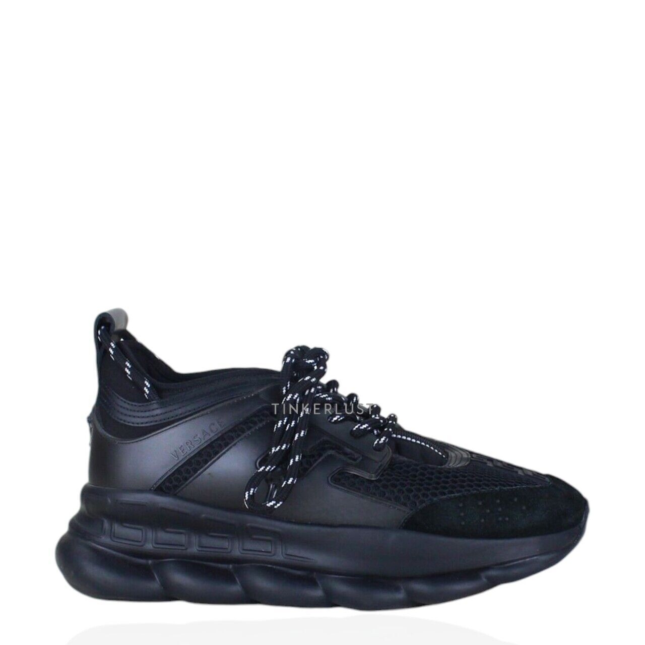 Versace Black Trigreca Sneakers