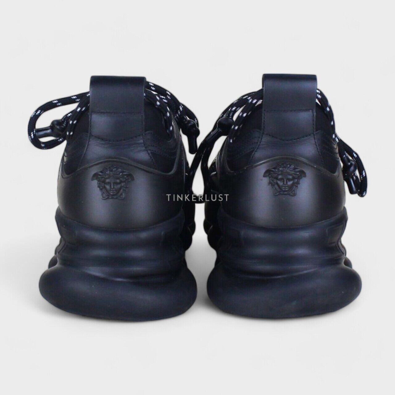 Versace Black Trigreca Sneakers