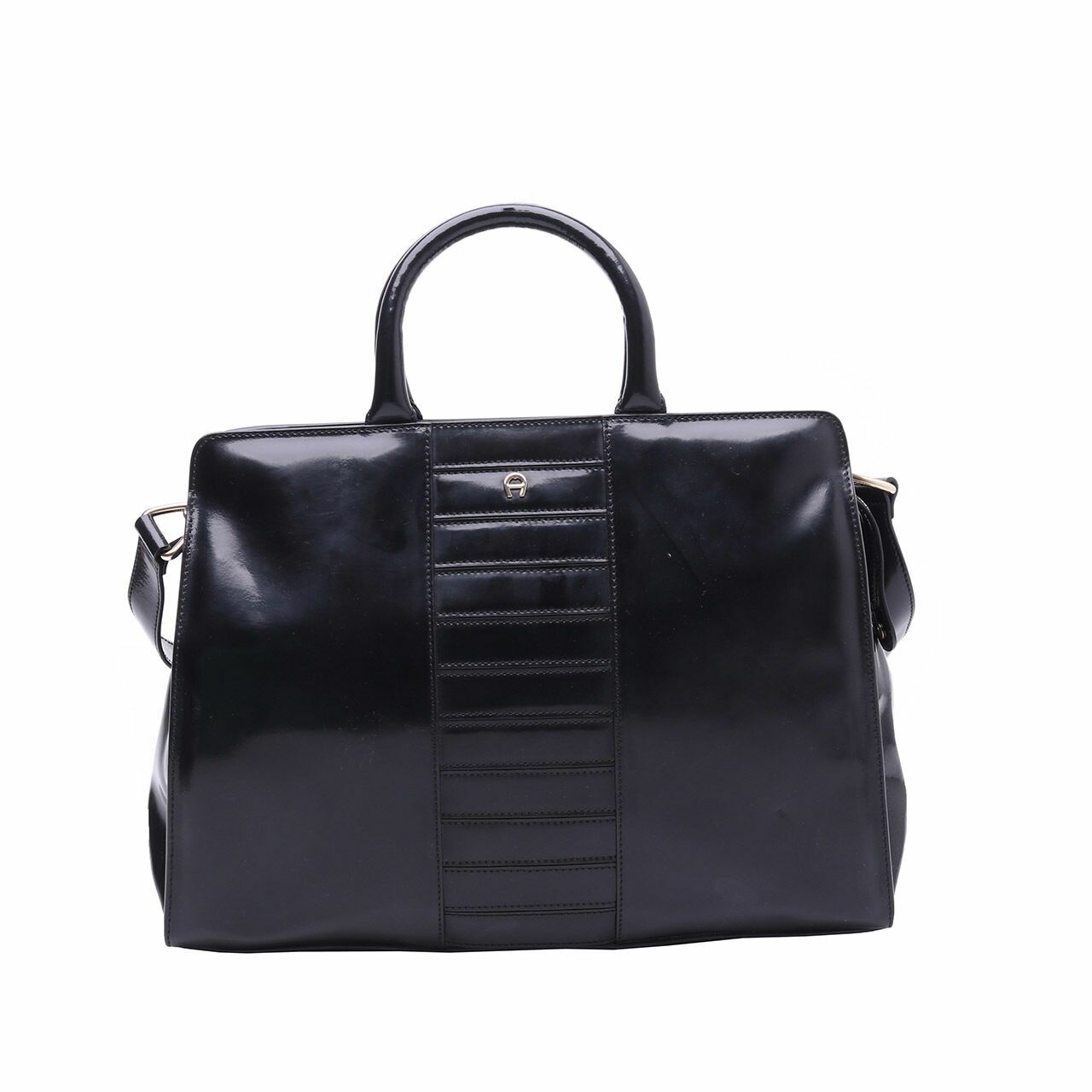 Aigner Black Satchel