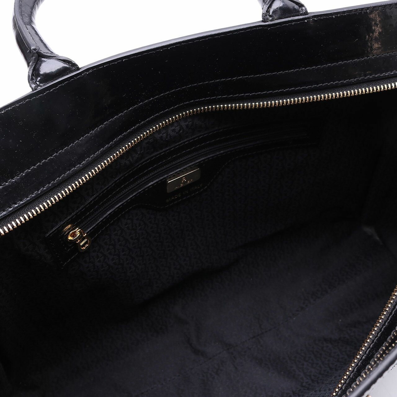 Aigner Black Satchel