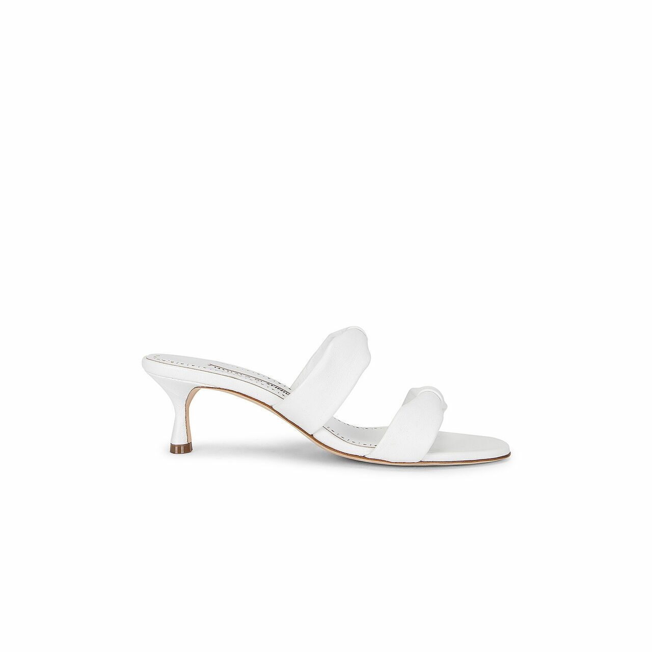 Manolo Blahnik White Heels