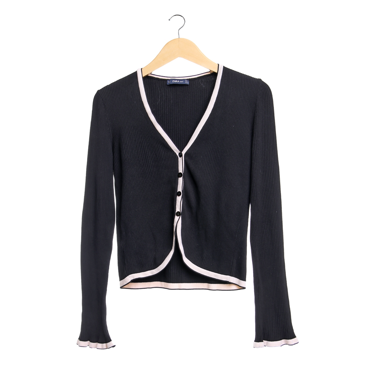 Zara Black Knit Cardigan