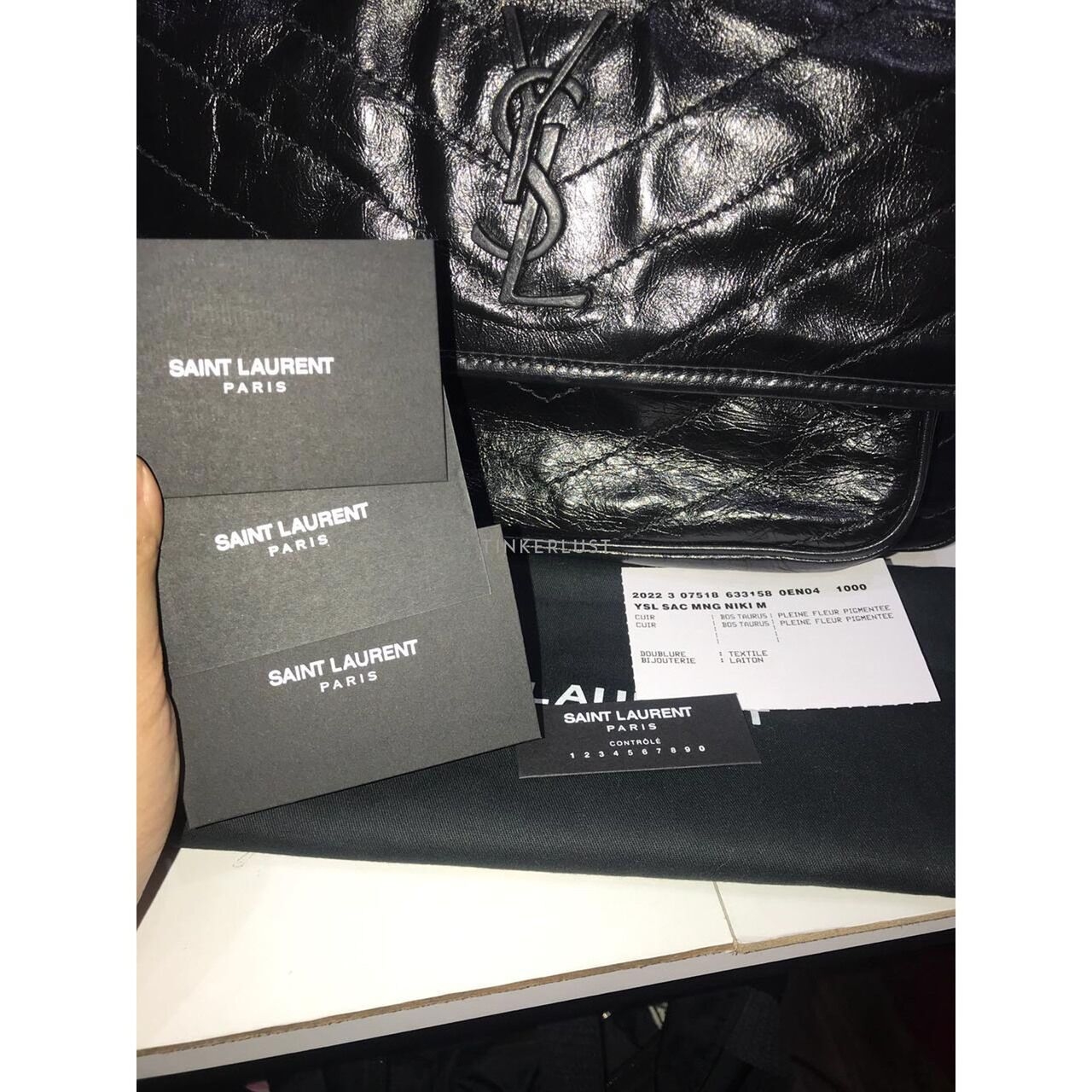 Saint Laurent Niki Medium So Black 2022 Shoulder Bag