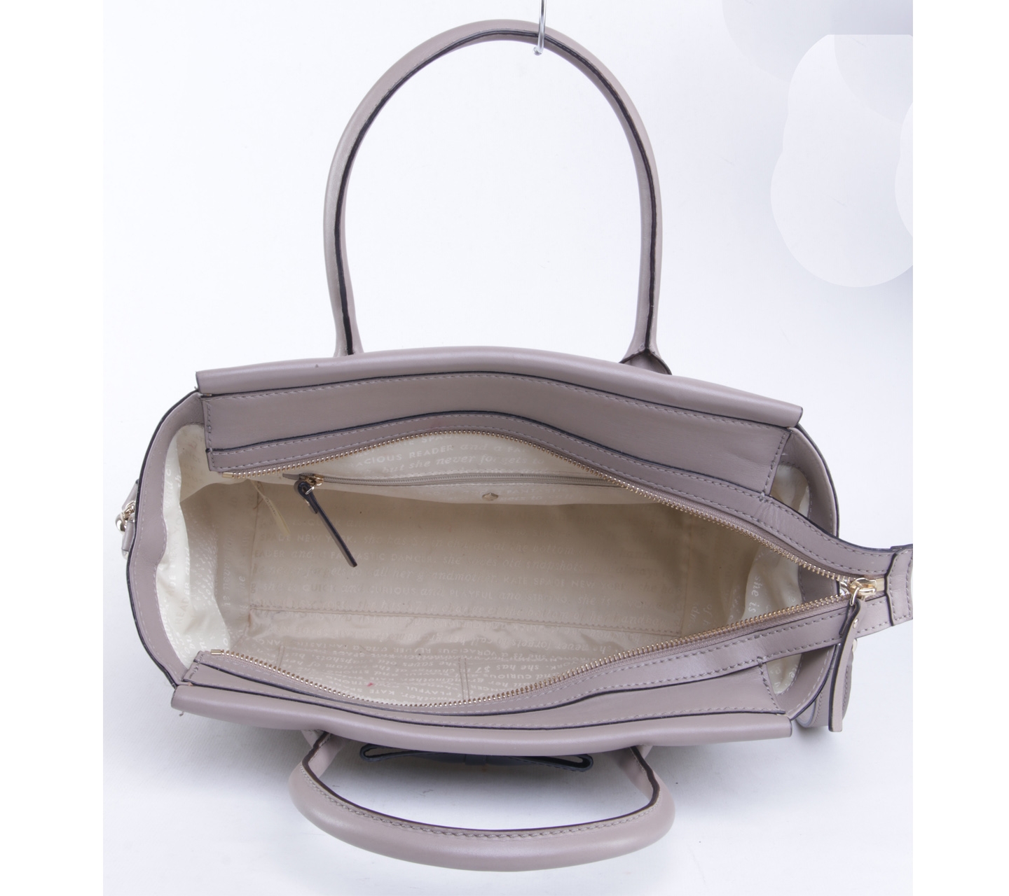 Kate Spade Grey Hanover Street Charee Satchel