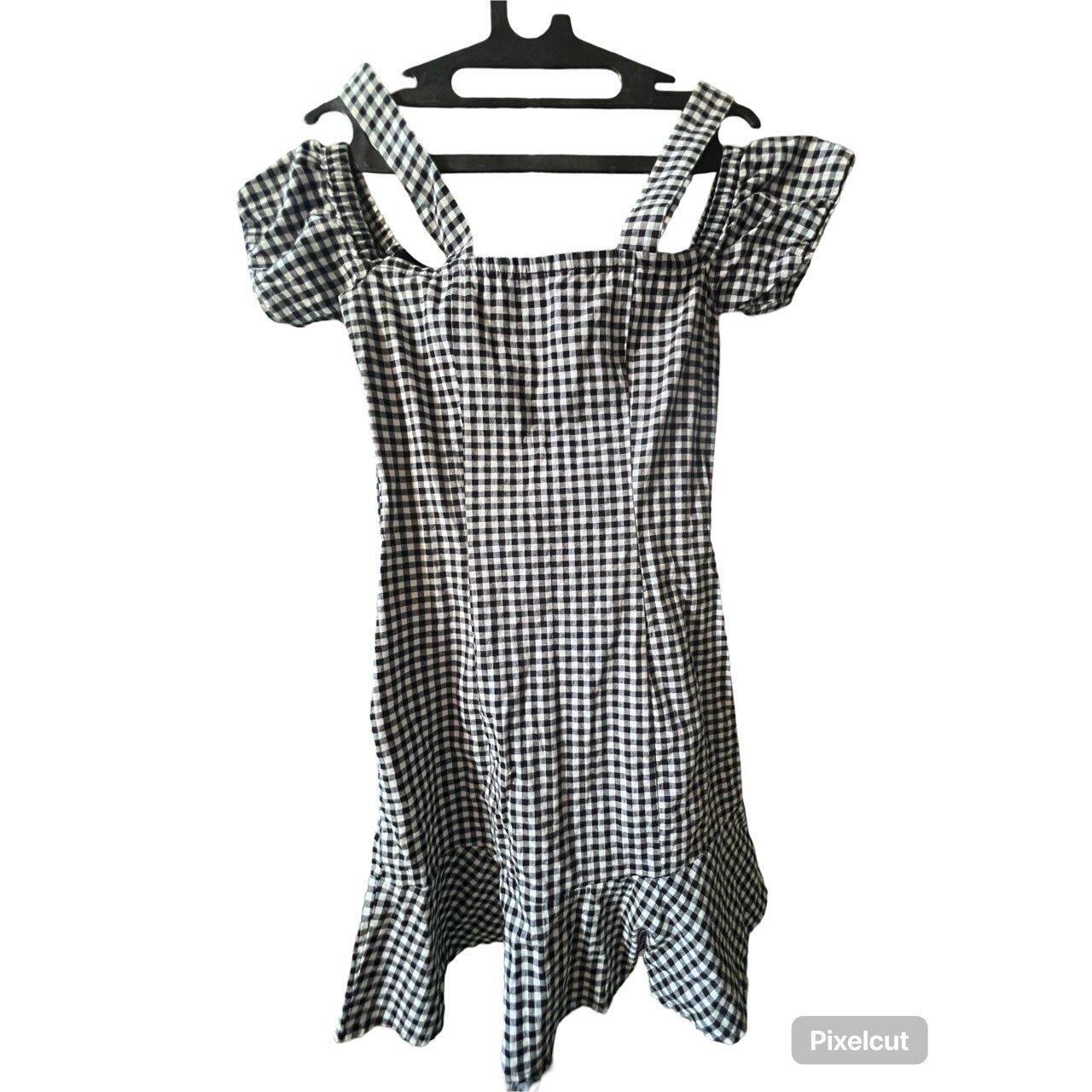 H&M Gingham Mini Dress