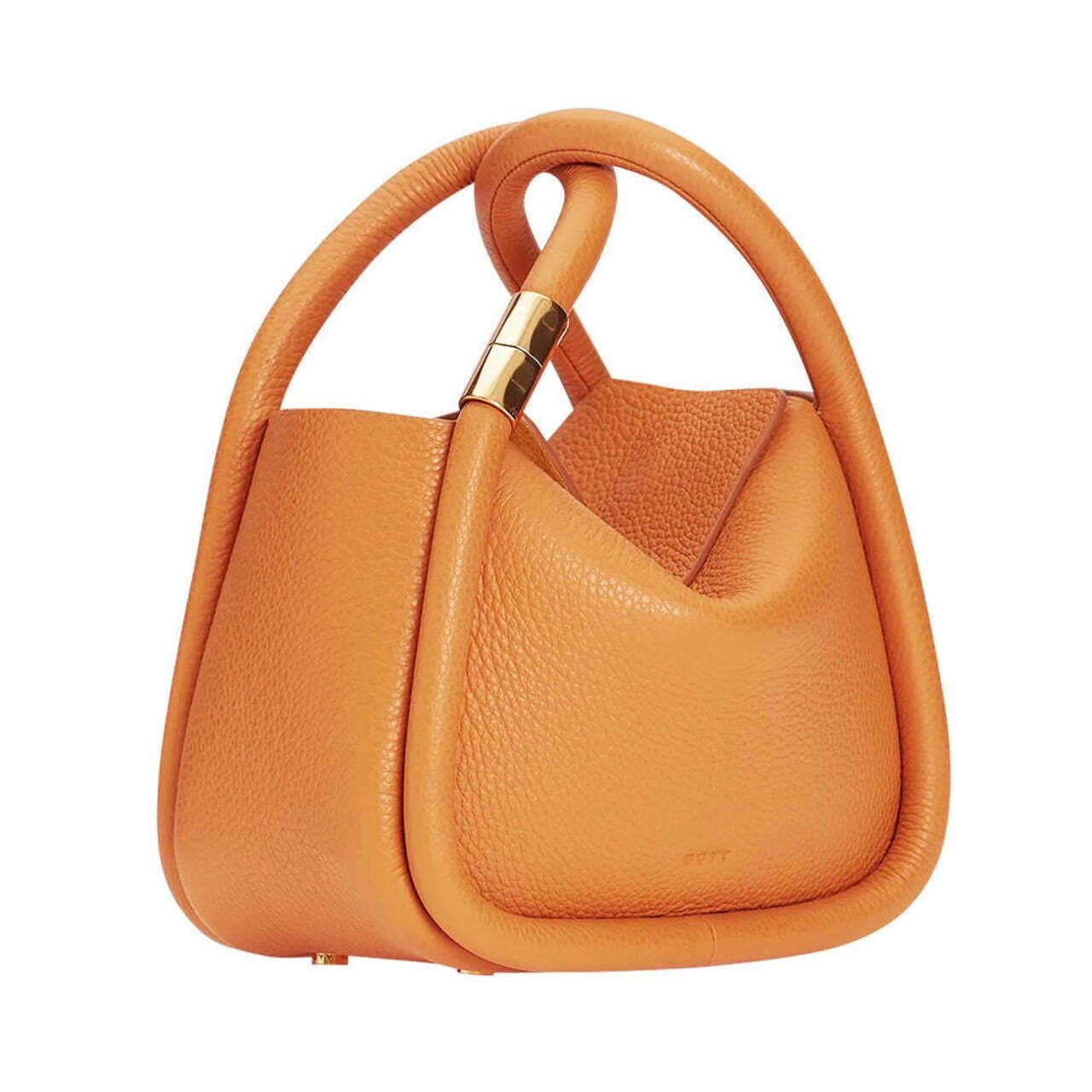 Boyy Wonton 20 Pebble Leather Bag Apricot