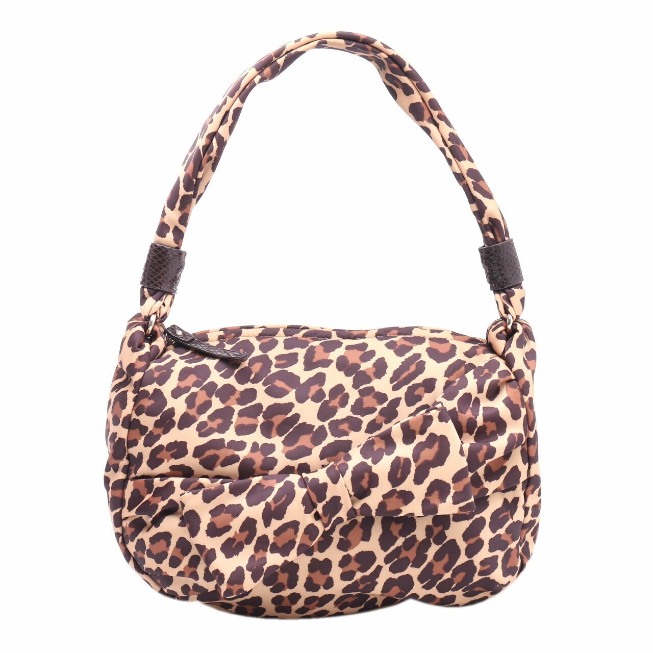 Kate Spade Brown Leopard Print Shoulder Bag