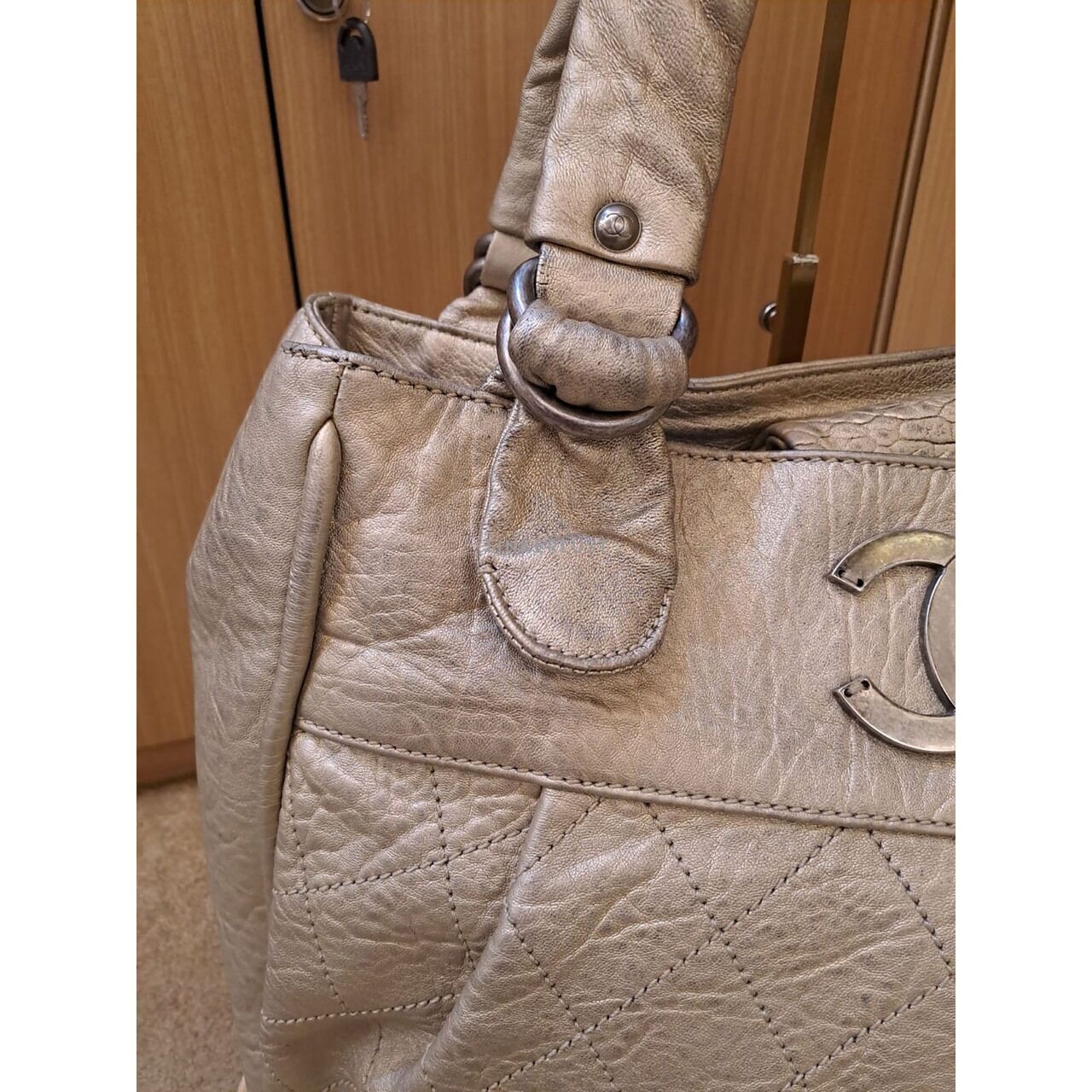 Chanel Distressed Lambskin Le Marais #11 Tote Bag