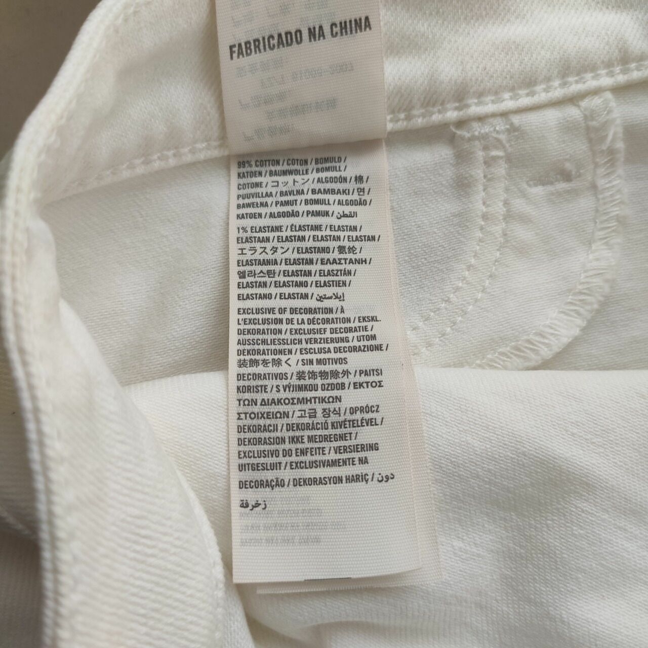 Abercrombie & Fitch White Jeans