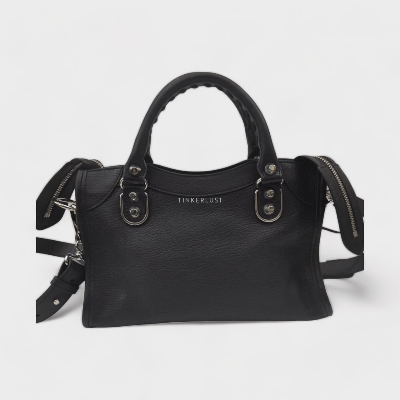 Balenciaga Mini City Edge Black SHW