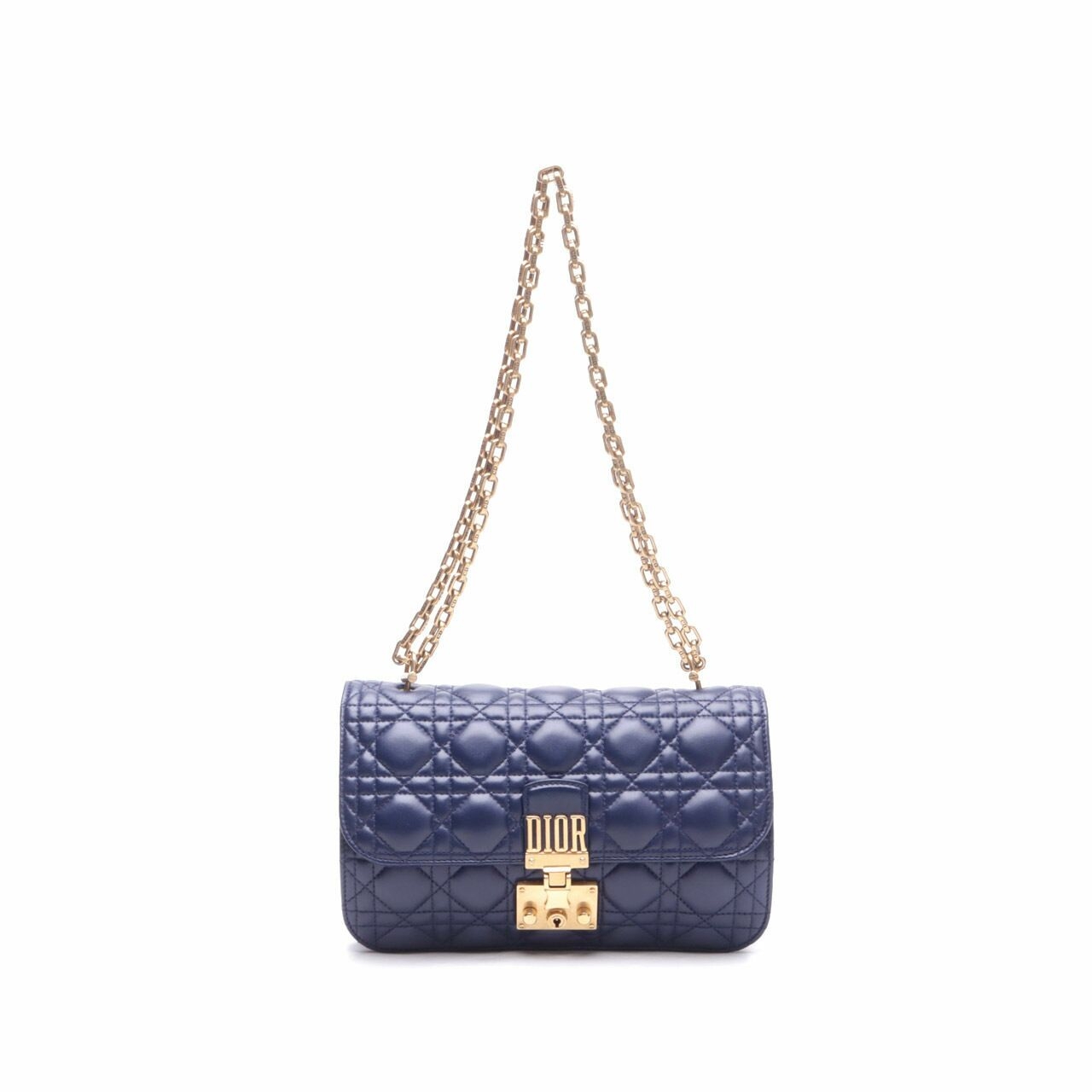 Christian Dior Dioraddict Flap Bag Cannage Quilt Chain Shoulder Bag