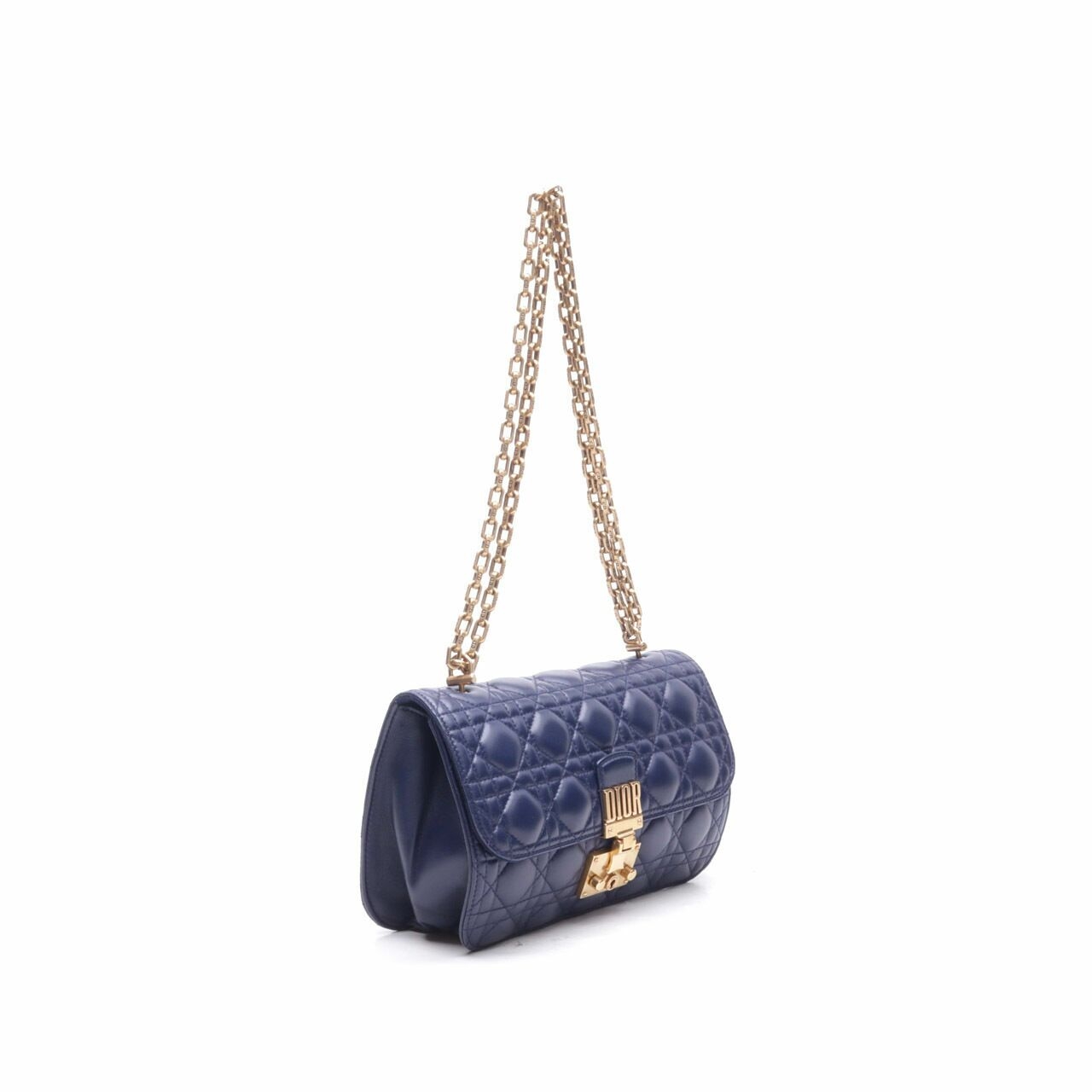 Christian Dior Dioraddict Flap Bag Cannage Quilt Chain Shoulder Bag