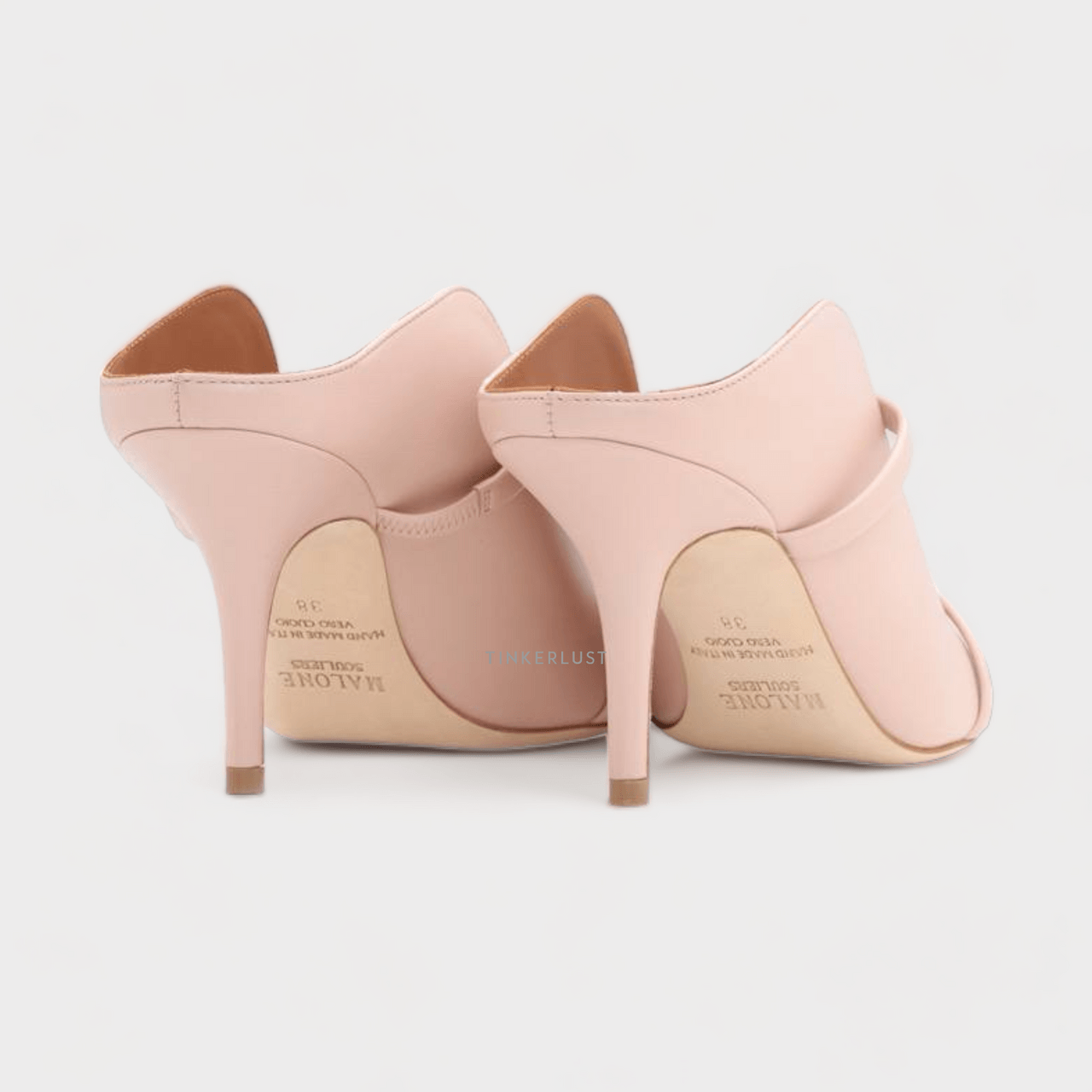 Malone Souliers Maureen Pumps 70mm in Almond/Almond Heels	