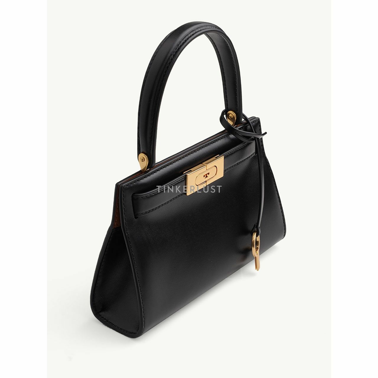 TORY BURCH Lee Radziwill Petite Shoulder Bag in Black