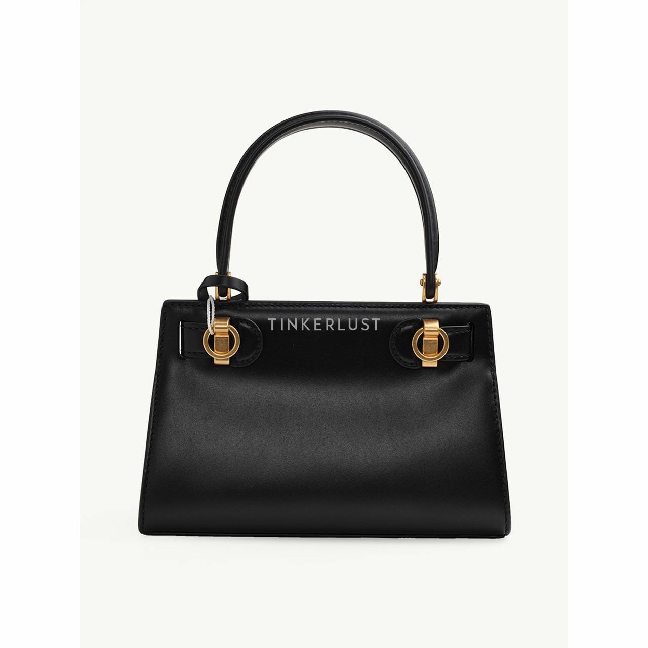 TORY BURCH Lee Radziwill Petite Shoulder Bag in Black