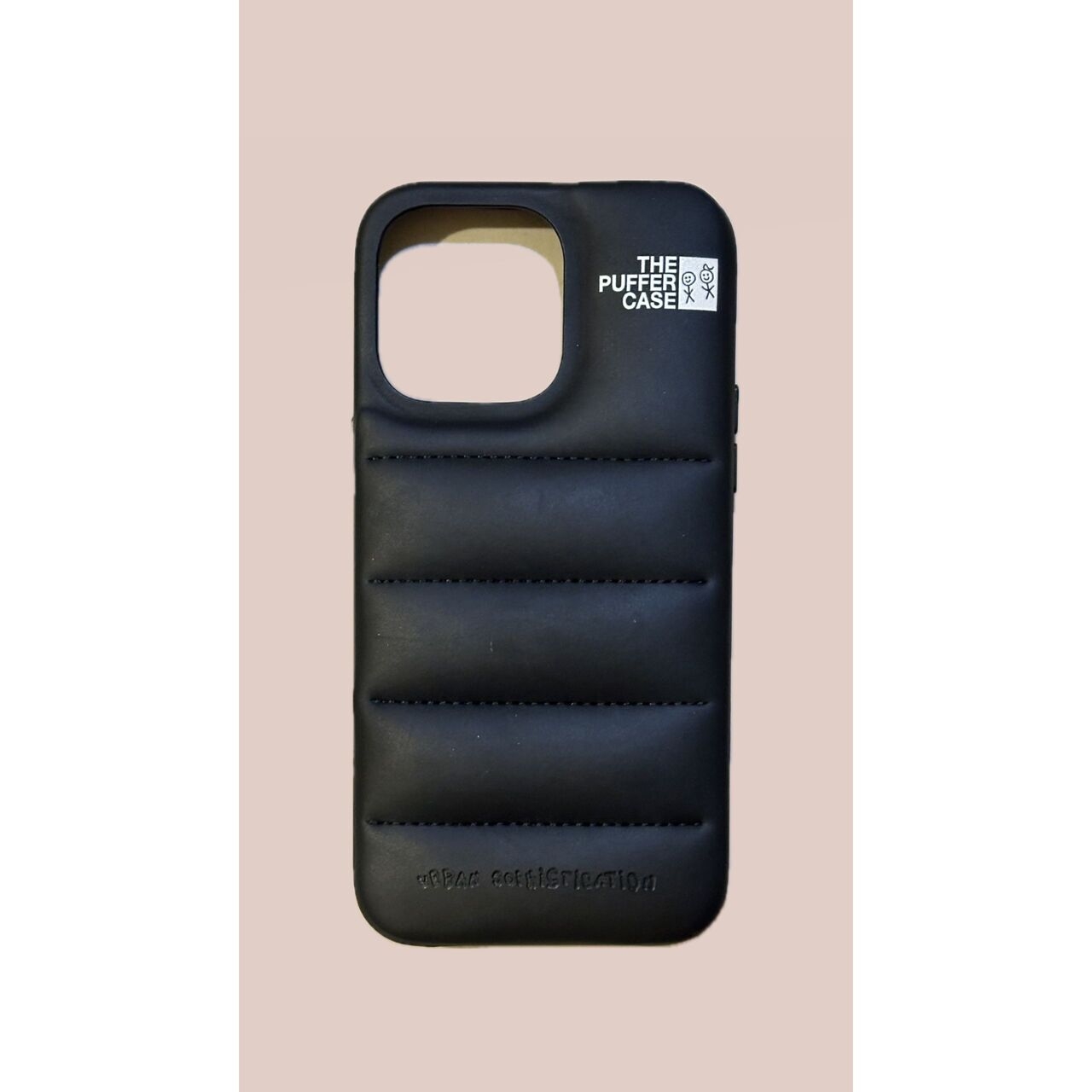 Urban Sophistication Black The Puffer Phone Case