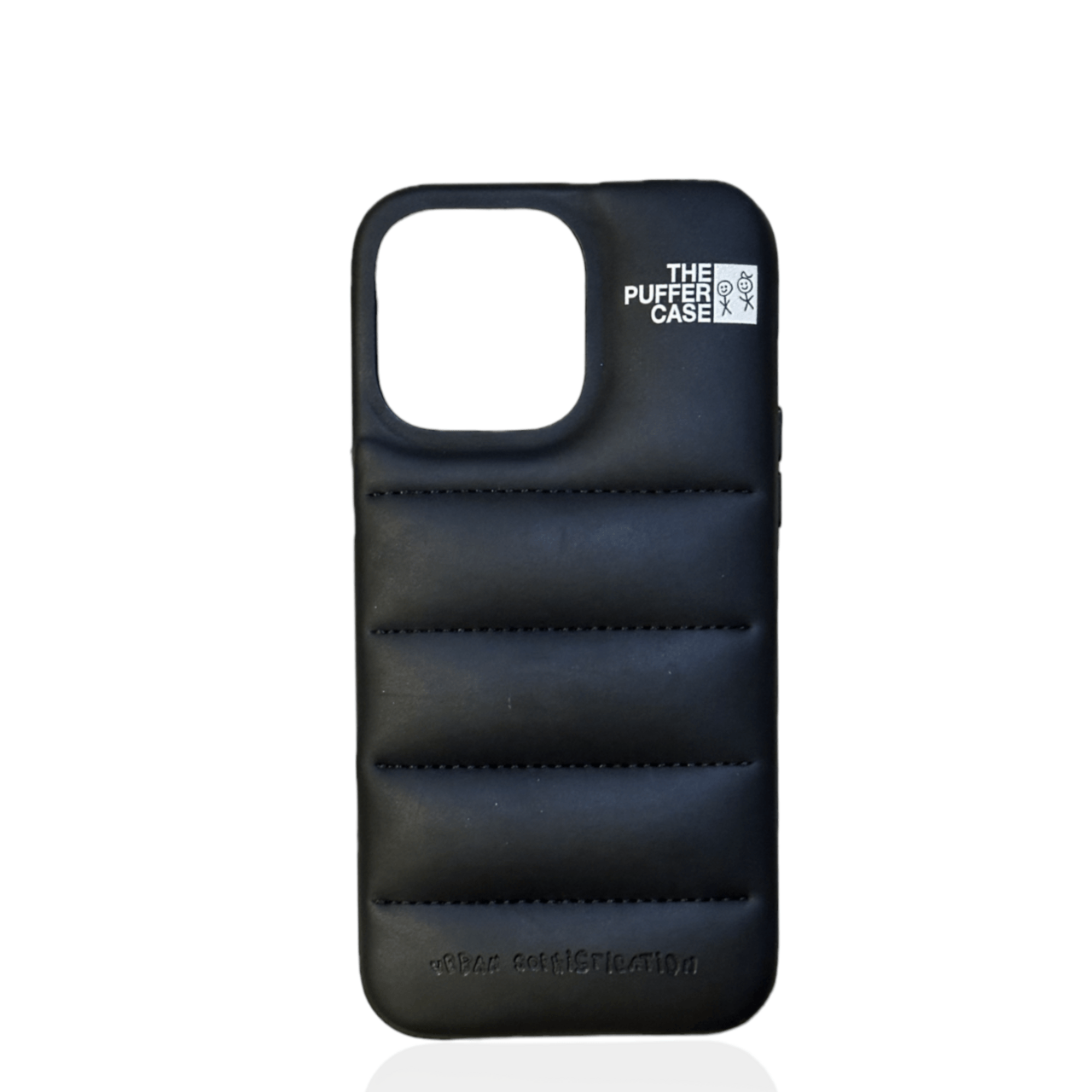 Urban Sophistication Black The Puffer Phone Case