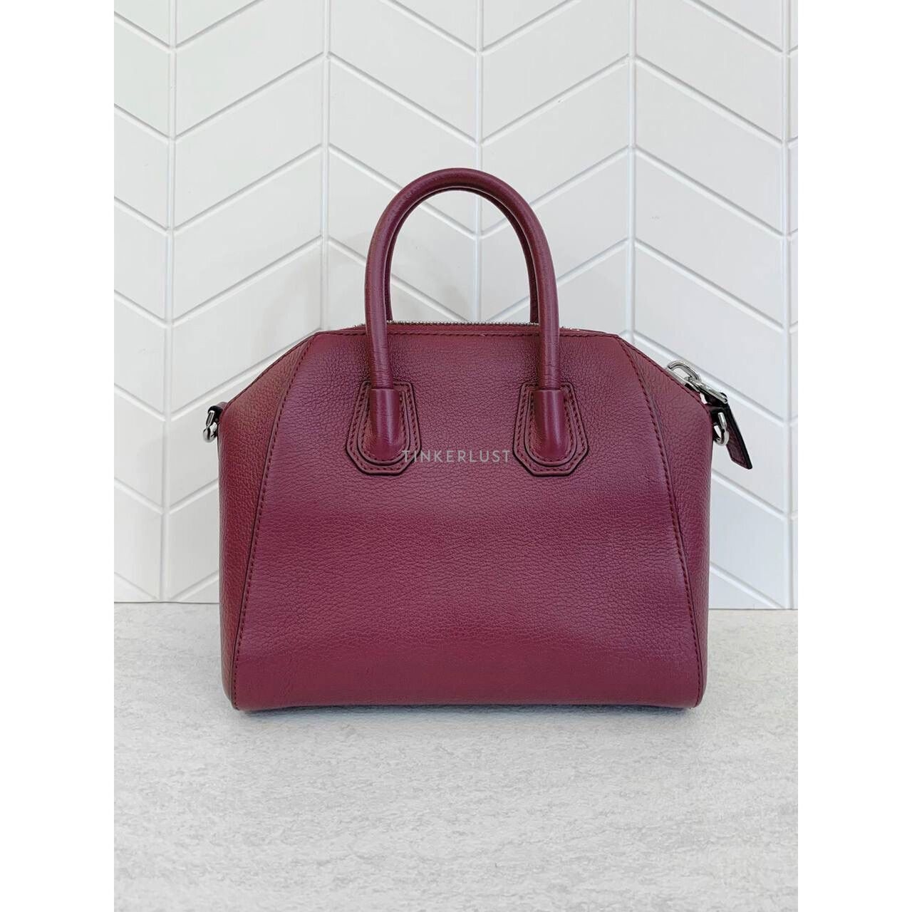 Givenchy Antigona Mini Red Wine 2018 Satchel