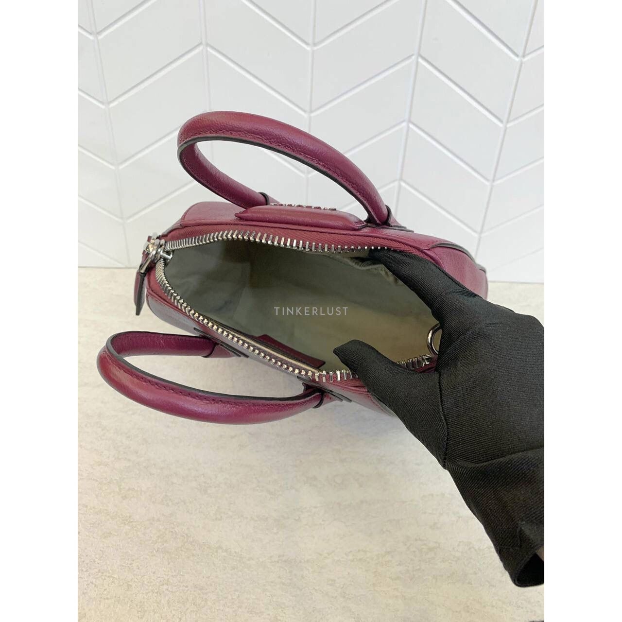 Givenchy Antigona Mini Red Wine 2018 Satchel